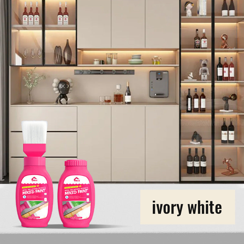 Brush Metal Paint for Doors and Windows, Iron Art Railings, Stainless Steel, Water-Based Latex Paint, Color Adjustment, Renovation Wood Paint, Oil Paint