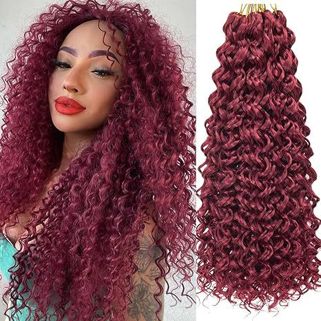 Synthetic Crochet Hair GOGO Curl Crochet Hair Multi-size Corrugated Wig Dropshipping