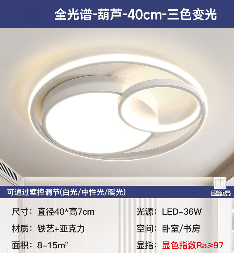 Full Spectrum Living Room Main Light Elegant2025New Eye Protection Ceiling Light Modern Simple Zhongshan Lighting Package Set