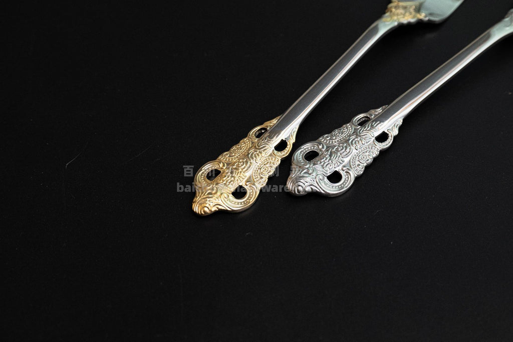 Court316Stainless Steel Tableware Cake Fruit Fork Home Hotel Dessert Fork Western Food Gift Wholesale