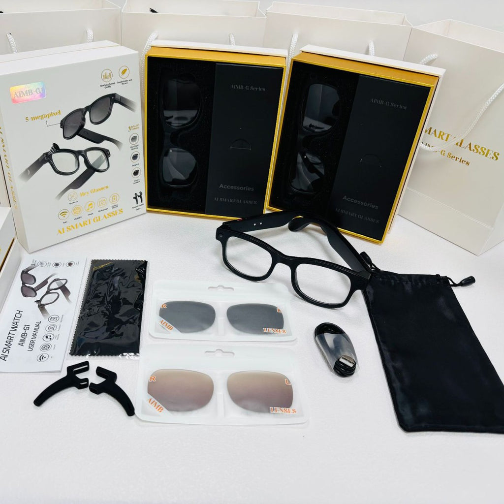 G1Smart Glasses80010000 Pixel Camera Local Storage Audio and Video Recording Function Free Ai Real-Time Translation