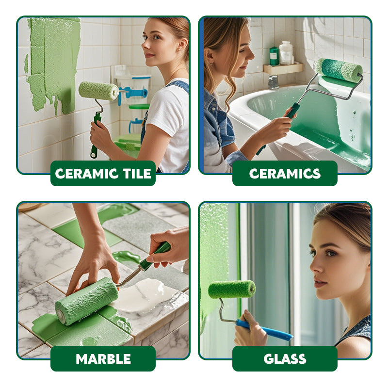Tile Color Changing Paint Bathroom Kitchen Marble Floor Renovation Color Changing Tile Paint Wear-Resistant Floor Paint