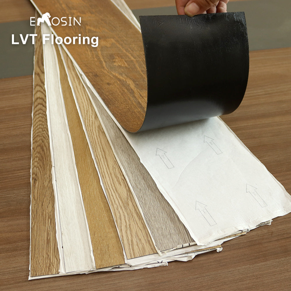 Waterproof 2mm 3mm 4mm 5mm 6mm 8mm Pvc Sheet Grey Oak Luxury Vinyl Plank Click Lvp Lvt Herringbone Vinyl Tile Flooring