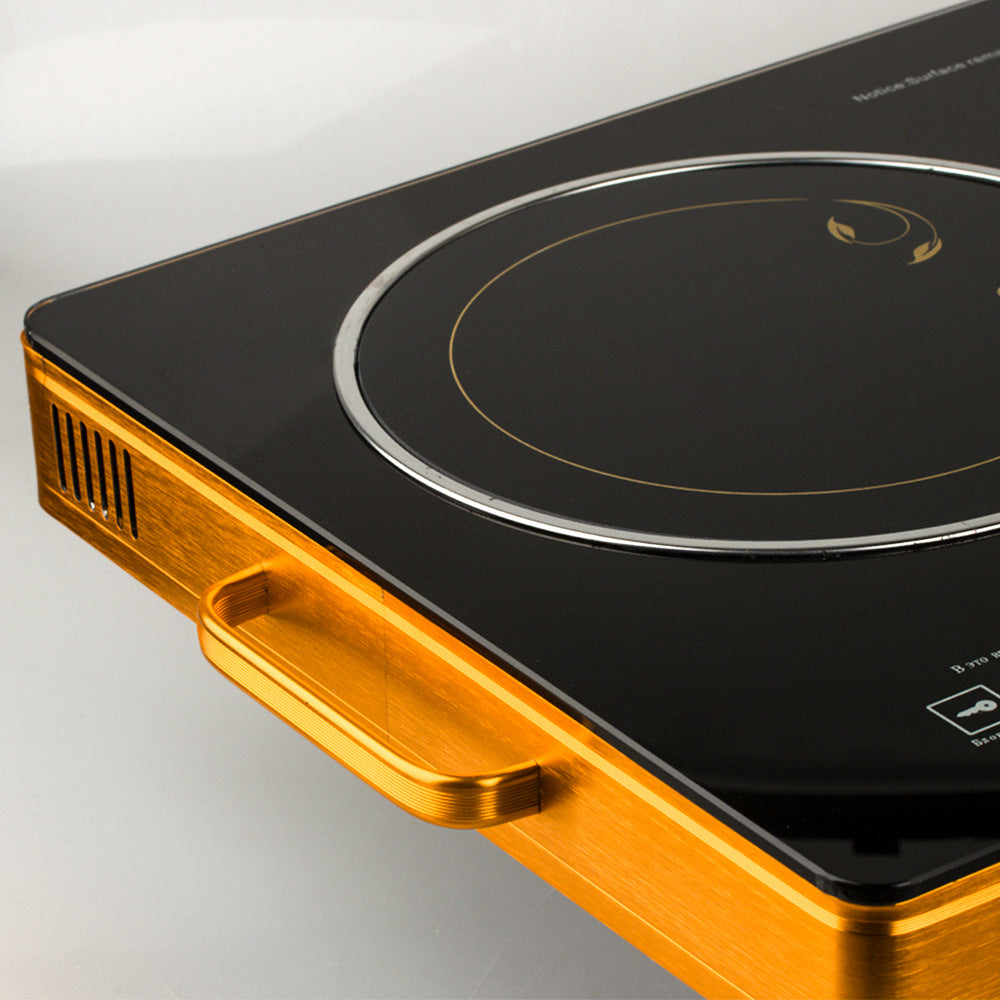 European Style Double Burner Energy-Saving Stove High-power Dual-burner Electric Ceramic Stove Household Multi-functional Light Wave Induction Cooker3500W