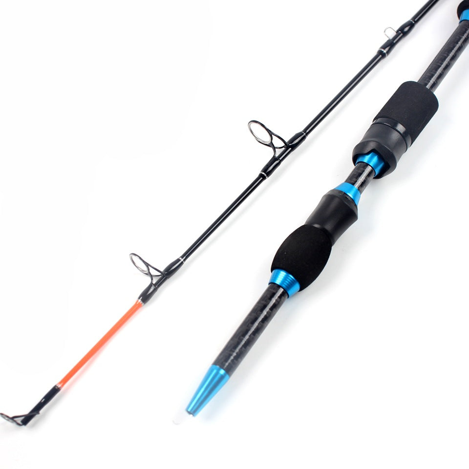 Four-Section Portable Ultra-Hard Ice Fishing Rod Insert Section Winter Fishing Rod Eastern European Strong Waist Fishing Rod