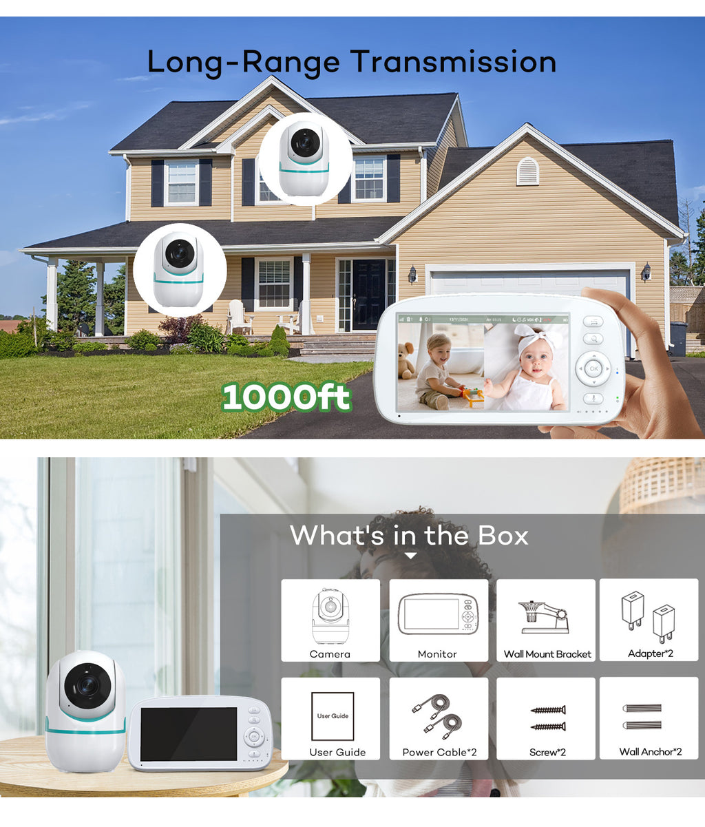 Wireless Camera wifi Mobile Phone Remote Monitoring Intelligent Night Vision HD PTZ Voice Intercom Monitor