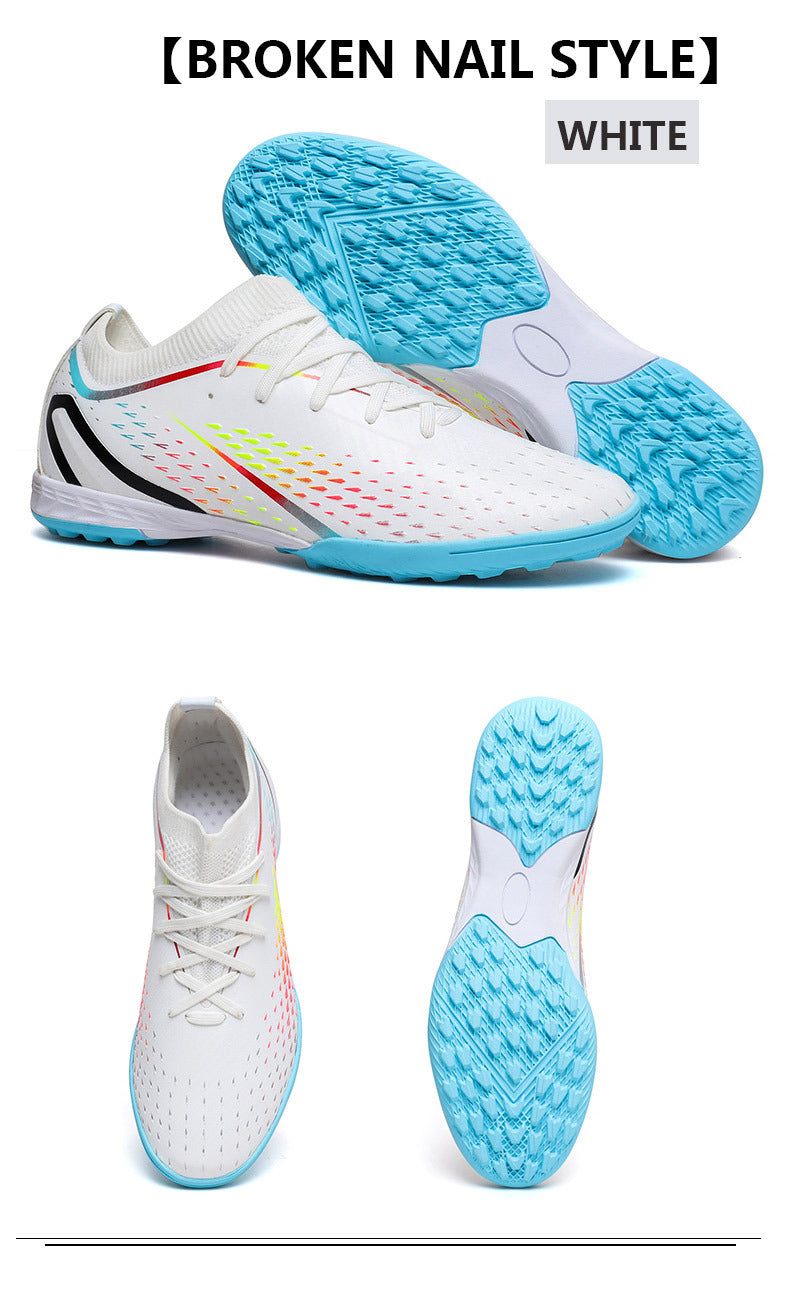 New Style Spike Soccer Shoes for Men, Students, Adults, Grass Training Long Spike Non-Slip Professional Competition Football Shoes