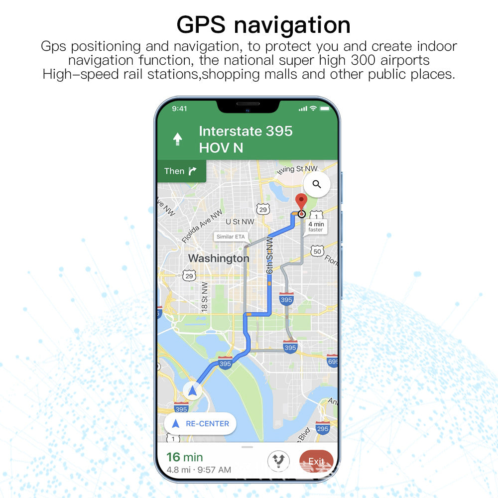 I15 Pro Max Popular2+16G 6.53Large Screen All-in-One Computer Factory5G New Mobile Phone