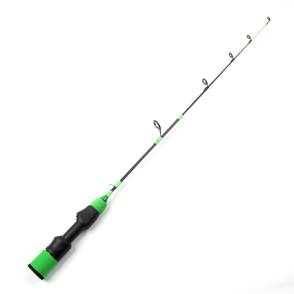 55cm3Carbon Fiber Ice Fishing Rod Ultra Soft Ultra Light Portable Winter Fishing Rod European and American Winter Fishing