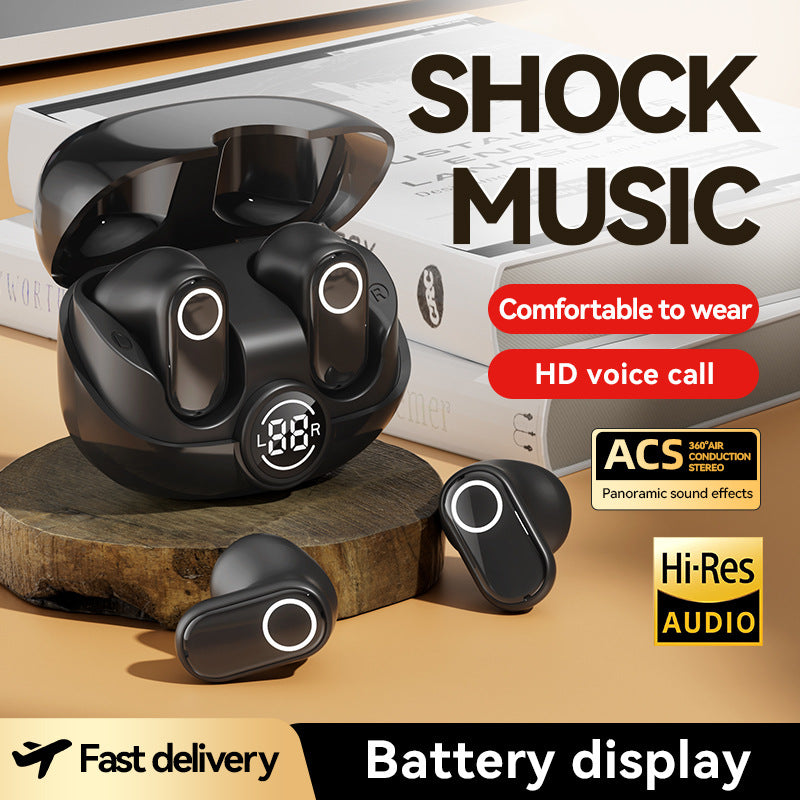 Popular M89Short handle in-ear high-quality sound bone conduction wireless Bluetooth earphones