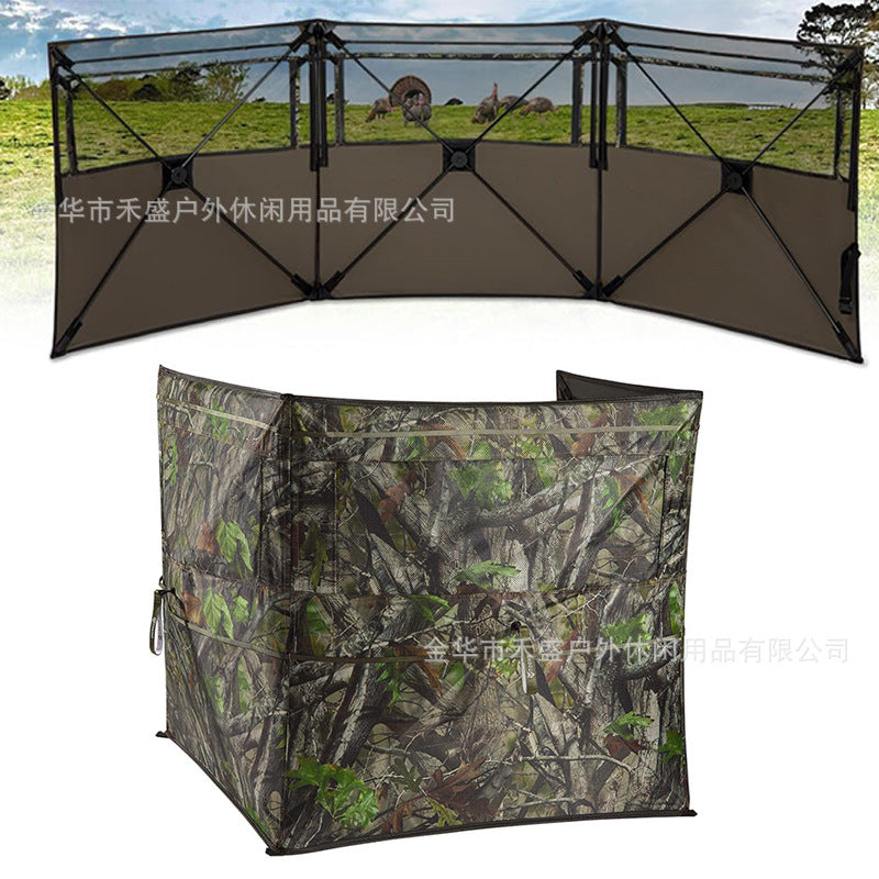 Turkey Deer Quick Open Hunting3Sheet Type Bunker Lightweight Silent Concealment Outdoor Camouflage