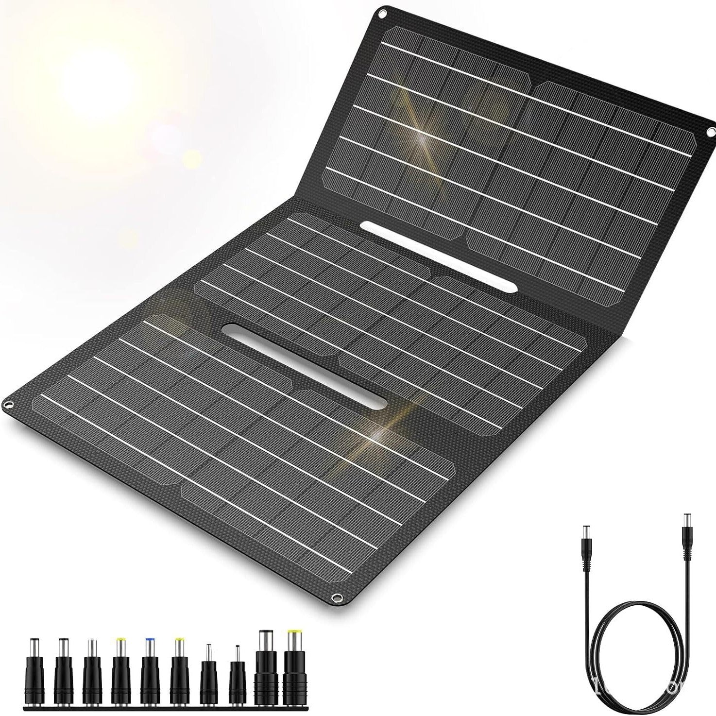 Exclusive Supply30W Outdoor Solar Folding Panel High Efficiency Charger Monocrystalline Silicon Solar Cell