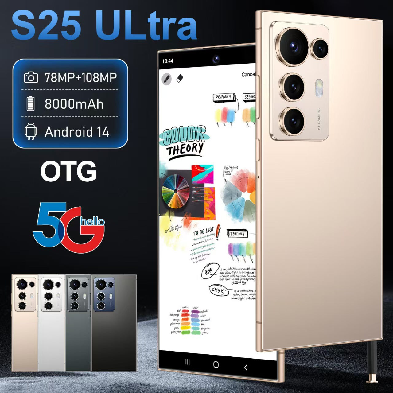 C25-S25 Ultra Android7.3Inch Smart5G Mobile Phone16+1T Source Factory AliExpress TK
