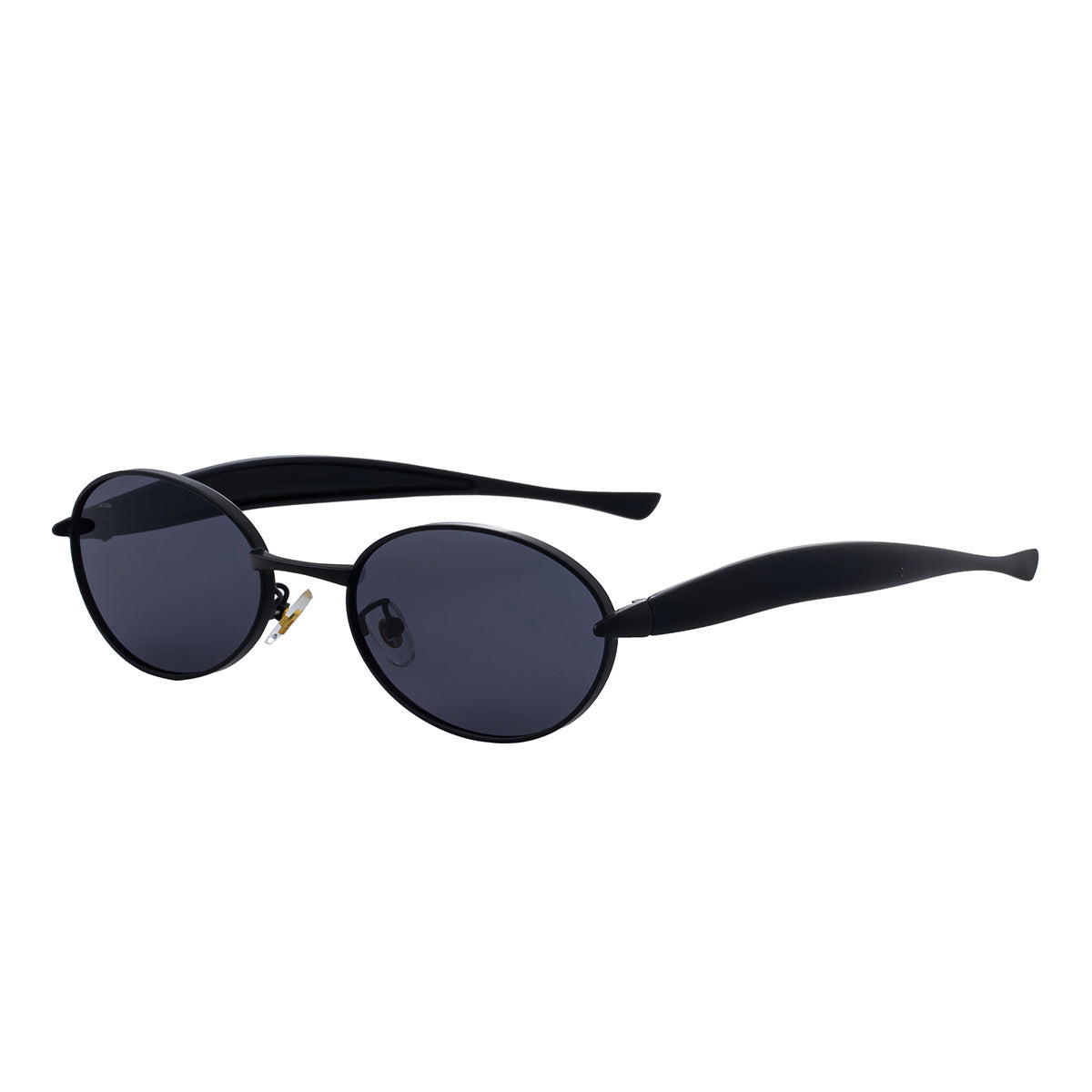 Oval Sunglasses for Women2025New European and American Style Personality Sunglasses with High-end Feel, Sun Protection, Trendy Fashion Glasses