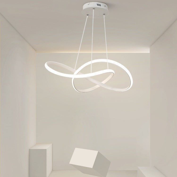 Cream Ceiling Light Minimalist Style Master Bedroom Light Cloud Hall Living Room Eye Protection Simple Room Light Full Spectrum Smart