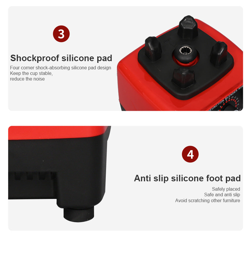 household multifunctional high speed blender grinder