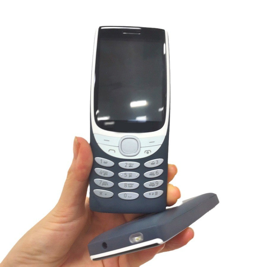 8210Elderly Phone with Ultra-Long Standby, Large Font, Loud Sound, and Big Screen2G 4G Elementary School Student Button Elderly Mobile Phone