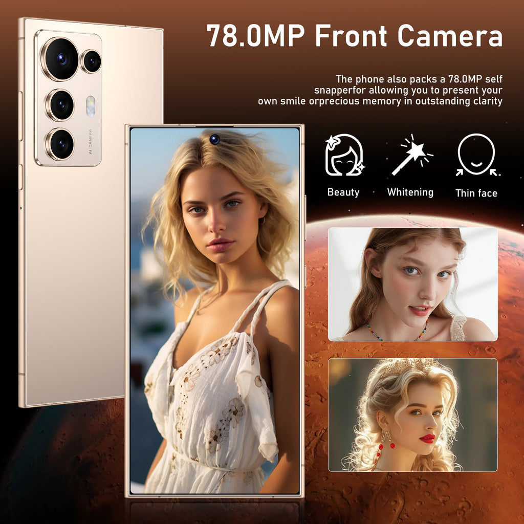 Exclusive Supply C25 Ultra Smartphone7.3Large Screen4+128Android Phone Source Factory AliExpress