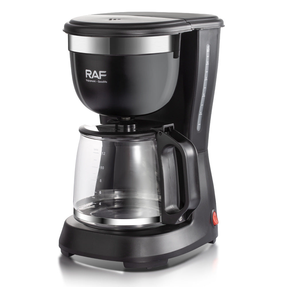 European Standard Coffee Machine for Home Use, Fully Automatic Drip Coffee Maker, Drip Filter, Insulated American Tea Maker, Office Tea Brewing Machine
