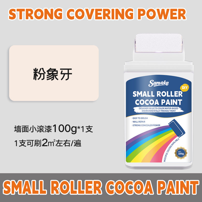 Wall Repair Small Roller Latex Paint Indoor Household Odorless Wall Renovation Stain Removal Coating Latex Paint