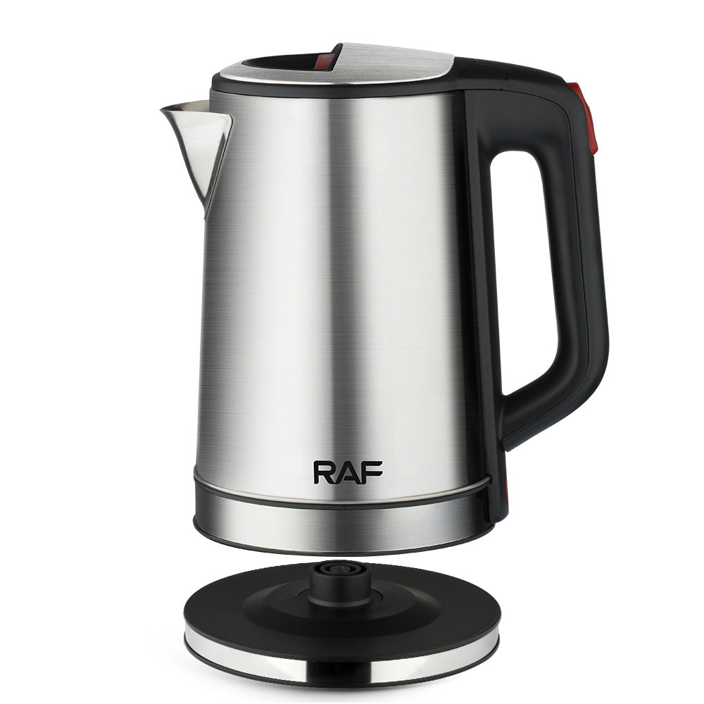 RAF European Standard Electric Kettle Fast Boiling Kettle304Stainless steel electric kettle high power2.3L