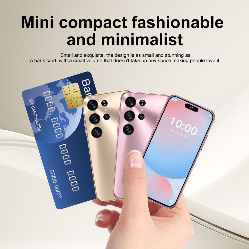 Hot Sale S25 Mini Mini Smartphone4+64G All-Network Dual-SIM Dual-Standby Android mini Mobile Phone