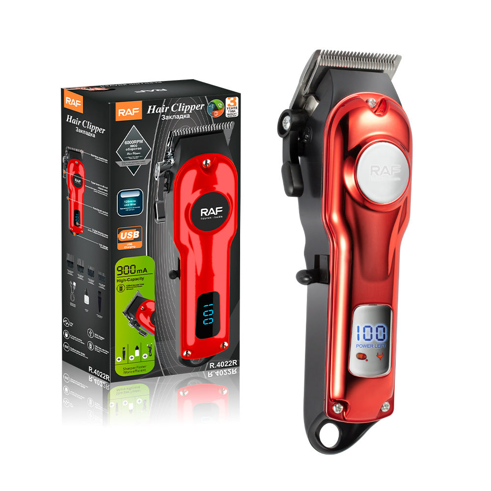 RAF New Electric Hair Clipper Multifunctional Electric Hair Clipper Haircut Set Electric Clipper USB Interface