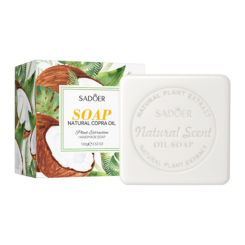 Full English Plant and Fruit Scented Soap100g SADOER Cleansing, Moisturizing Handmade Soap  Wholesale