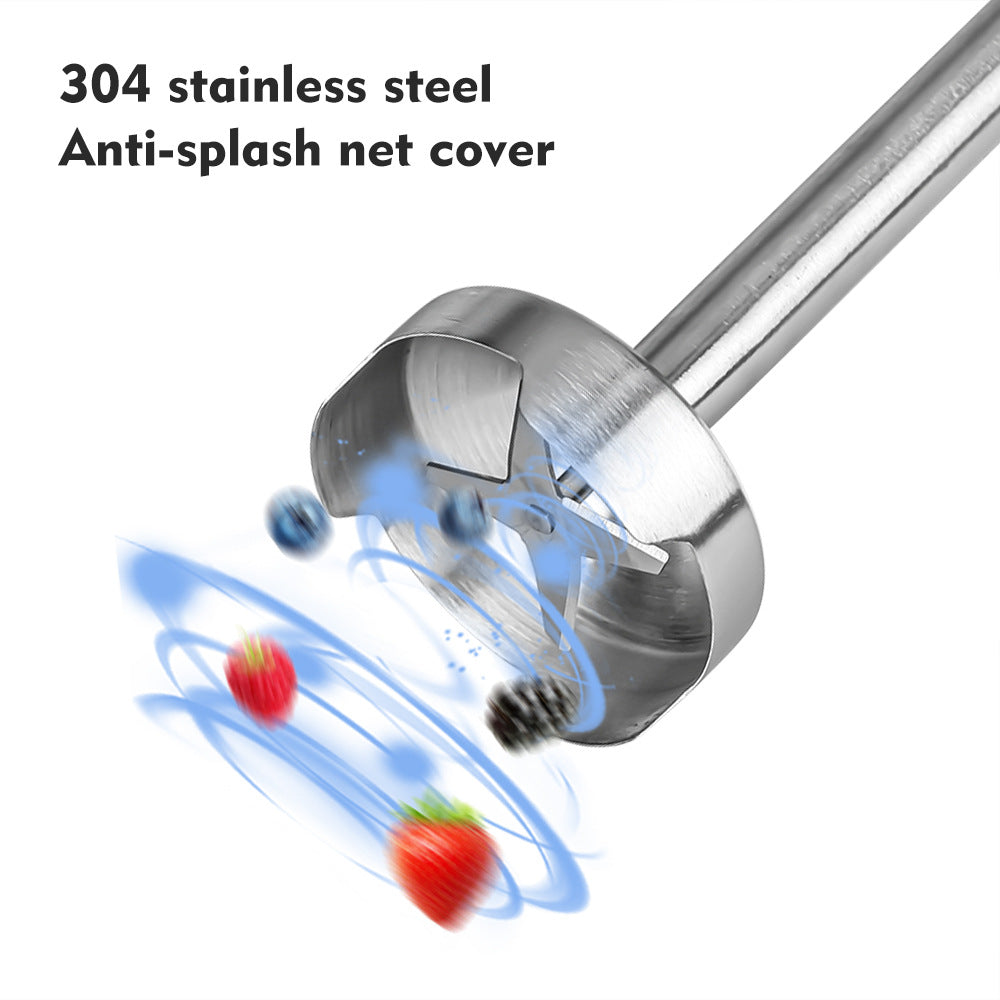 Cooking Stick Baby Food Processor Handheld Electric Multifunctional Household Blender R.294