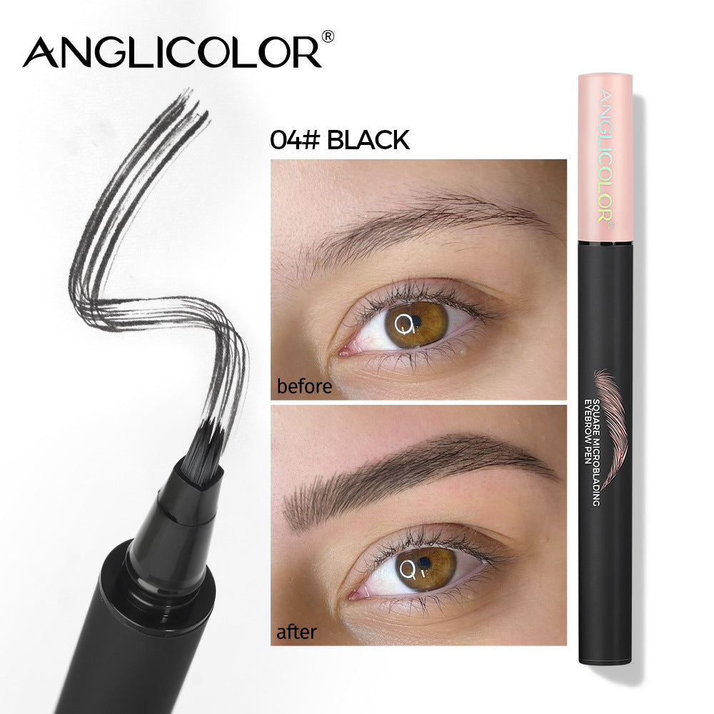 Specialized Liquid Eyebrow Pencil Wild Eyebrow Waterproof Long-lasting Non-fading Clear Definition Liquid Eyebrow Pencil