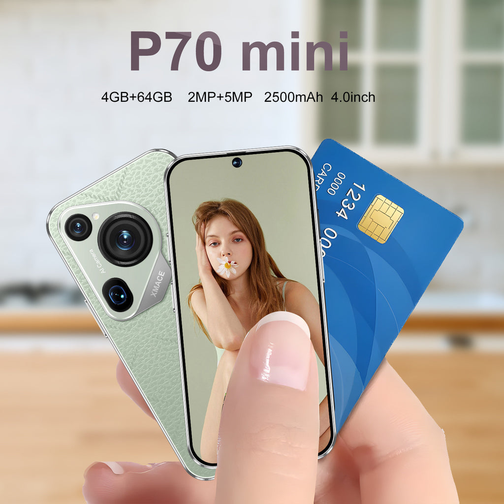 Hot selling product P70 mini Mini Smartphone2+16All-Network Dual-SIM Dual-Standby Android mini Mobile Phone