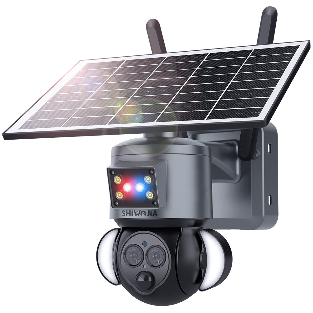 Solar Binoculars12The source manufacturer of cameras specializes in high definition6MP Outdoor Human Detection for Courtyard