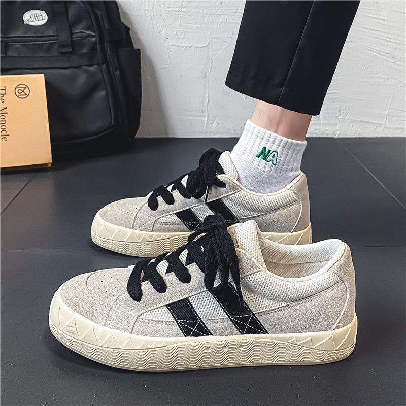 Summer Breathable Shoes Men's Versatile Trendy Shoes2025New low-top sneakers for men Korean style trendy youth casual shoes