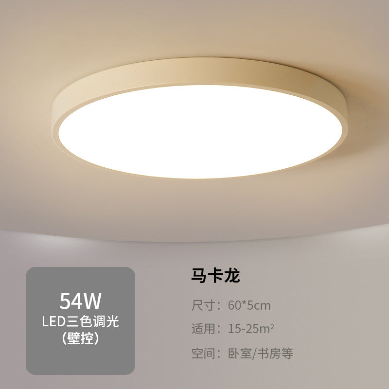 led Ceiling Light Round Bedroom Room Light Nordic Macaron Home Dining Room Study Hallway Balcony Lighting