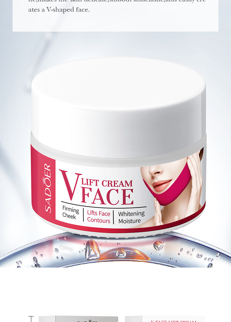 Full English V Face Tightening Cream30gSADOER Facial Lifting and Firming Skin Facial Cream  Foreign Trade Wholesale