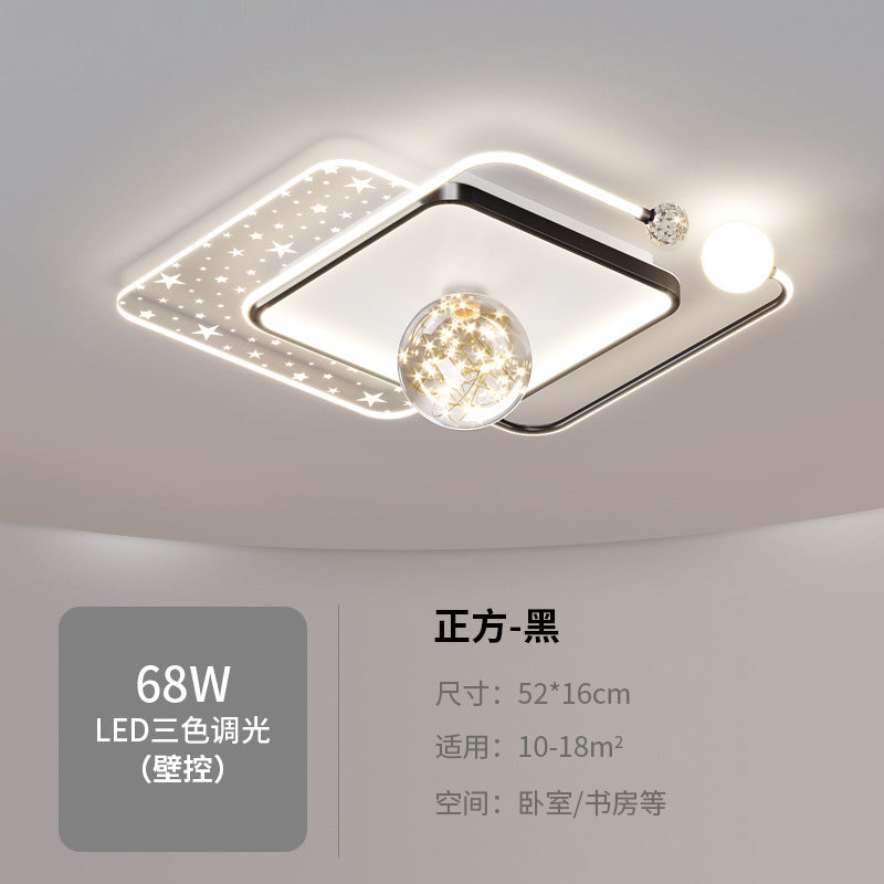 Nordic Lighting Fixtures led Ceiling Lamp2025New Year's Creative Internet Celebrity Master Bedroom Simple Modern Bedroom Lighting Room