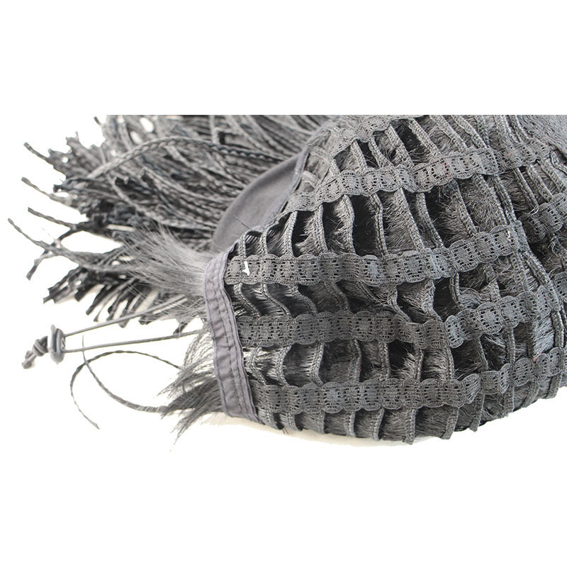 Processed Fashion Braided Wig European and American Style Women's Small Curly Synthetic Hair Cap African Dreadlocks COS Short Hair Wholesale