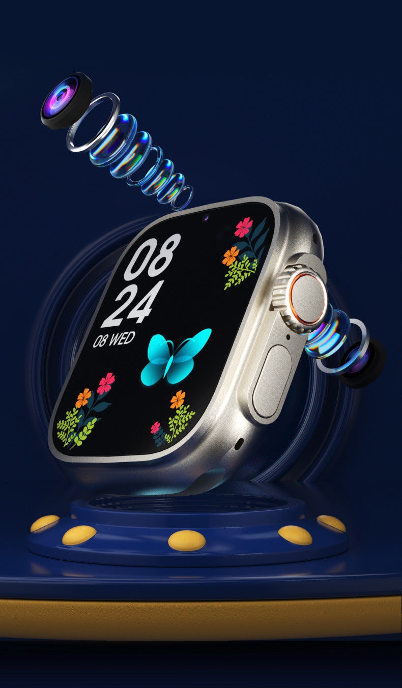 GS37Smart Watch5G Plug-in Card Full Netcom Google Store APP Download Front and Rear Dual Camera Video Shooting