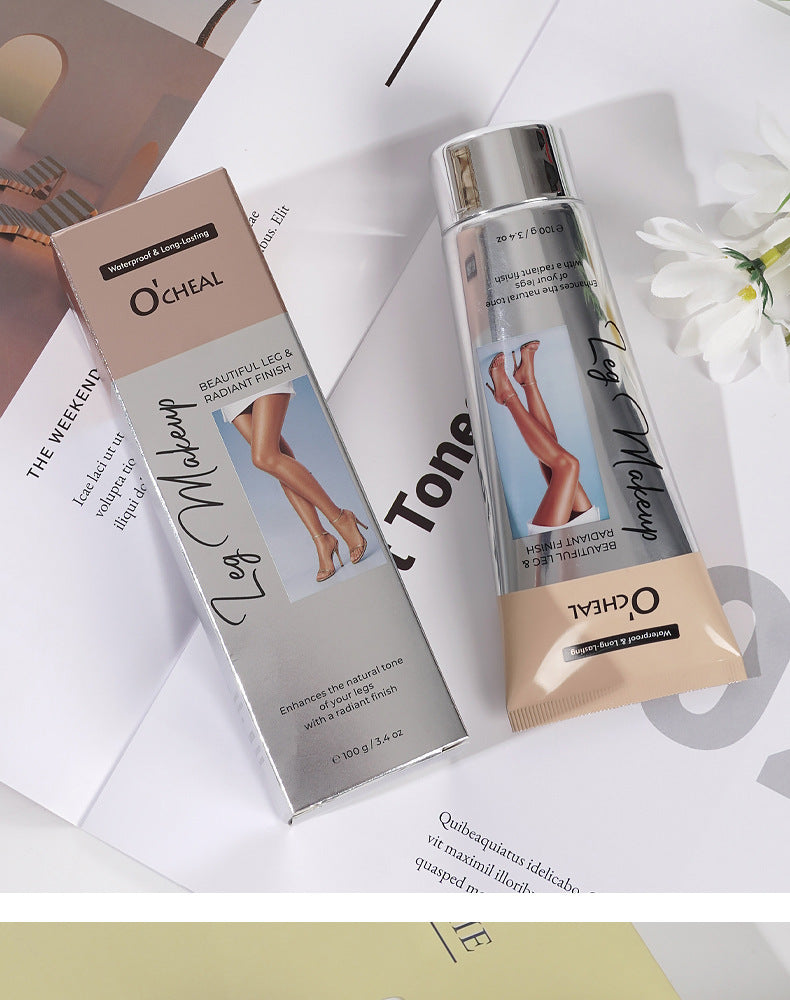 AliExpress Leg Cream Scar Covering Bare Skin Feel Stockings Leg Waterproof Non-Slip Makeup Contouring Moisturizing Cream