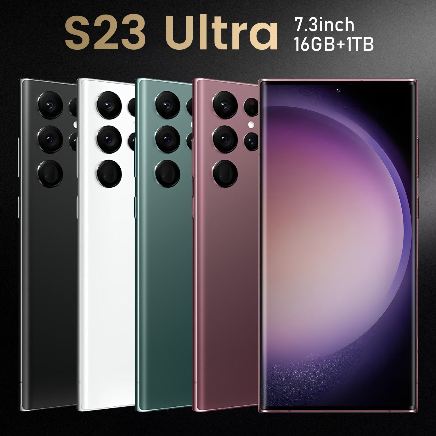 Southeast Asia specializes in smartphones S23 Ultra Large Screen16+1T Source Factory Direct Sales(Popular)