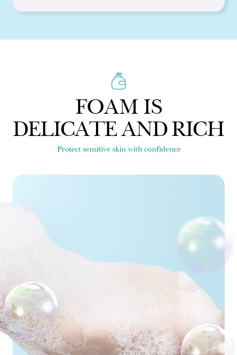 All English Hand Sanitizer500ml SADOER Foam Deep Cleansing Large Capacity  Foreign Trade Wholesale