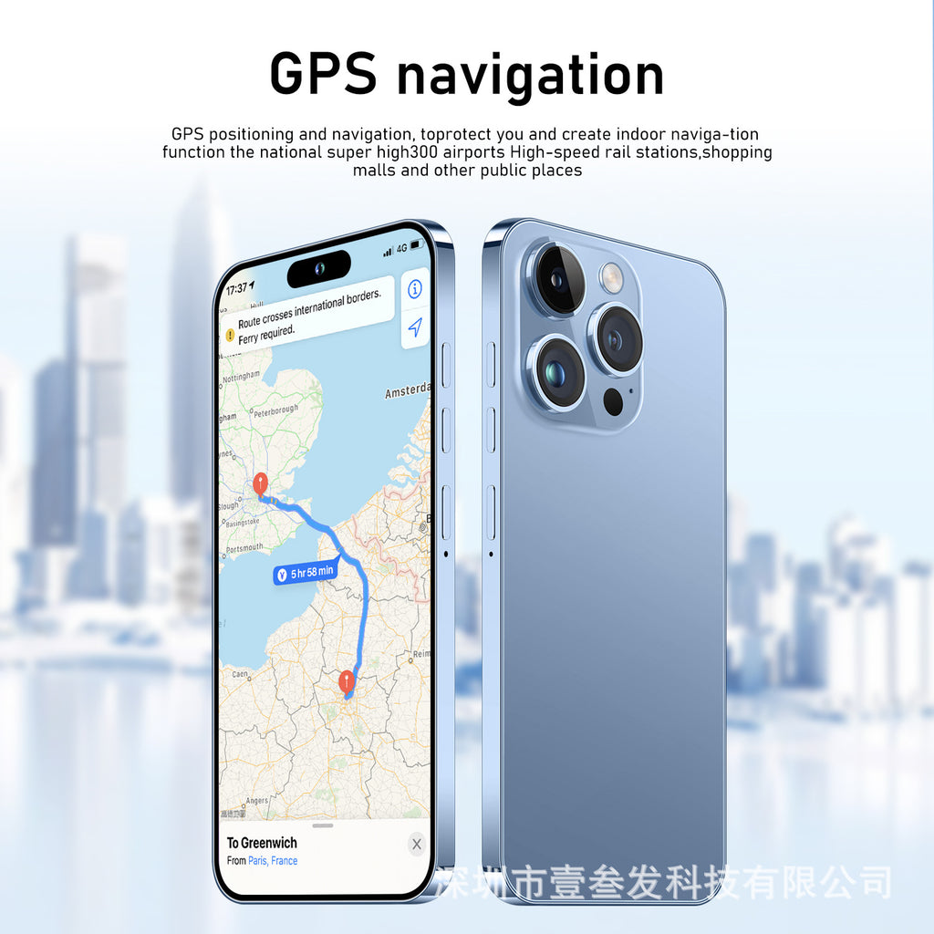 I15 ProMax Popular4+64G 6.5Inch Large Screen All-in-One Machine True4G Smart New Phone