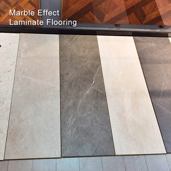 Waterproof Oak Gray White Resist Uv Finish Smooth Mirror Piano Surface Laminate Flooring