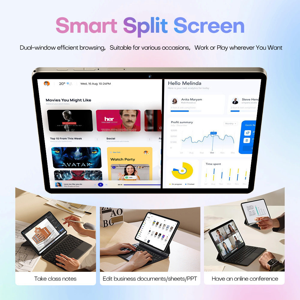 New Arrival Best Selling Android Tablet PC Pad 8 Pro 16+1T Memory in stock direct from source manufacturer