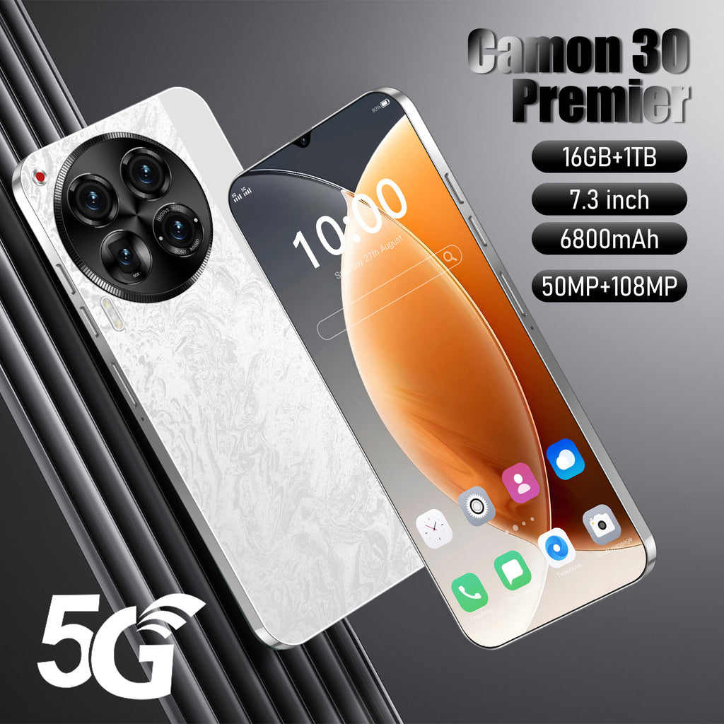 Camon30Mobile Phone16+1T Android Smartphone7.3Inch Large Screen Source Factory(Popular)