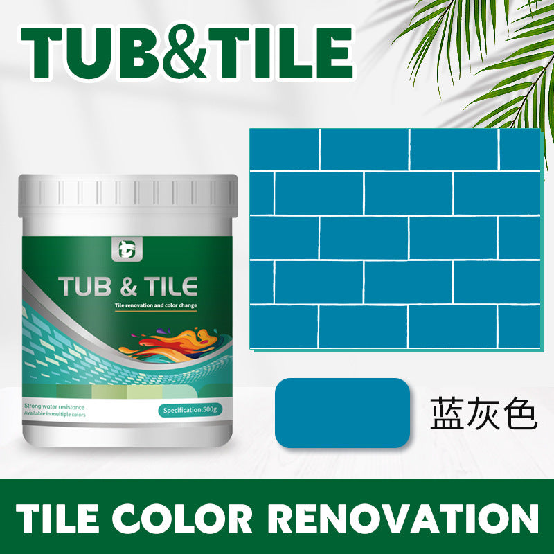 Tile Color Changing Paint Bathroom Kitchen Marble Floor Renovation Color Changing Tile Paint Wear-Resistant Floor Paint