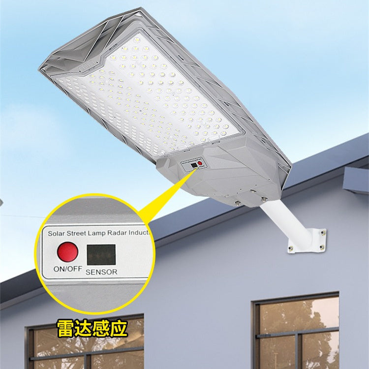 Light Control Radar Induction High Lumen Modular Design Outdoor Courtyard Wall Garden Solar Street Light