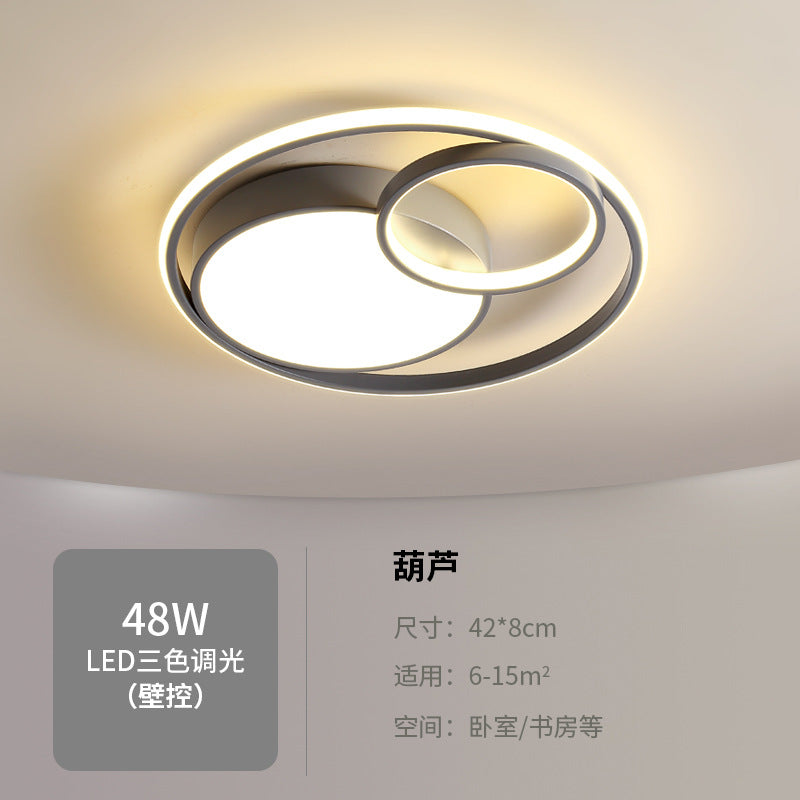 Wholesale New Bedroom Lamp Dining Room Lamp Living Room Lamp Simple Modern Cozy Master Bedroom Round Nordic Ceiling Light Fixture