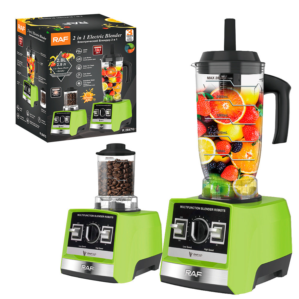 RAF European Standard Multifunctional 2-in-1 Juicer Household Food Processor Meat Grinder Grinder Grinder R2847