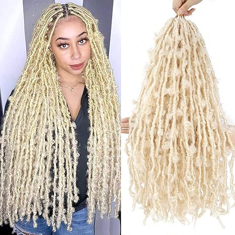 Foreign Trade Dreadlock Crochet Hair Butterfly Locs Crochet Hair Goddess Butterfly Curly Wig